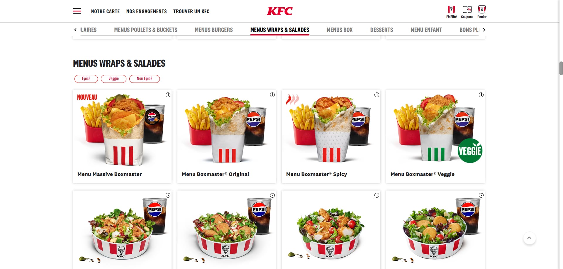 KFC coupons