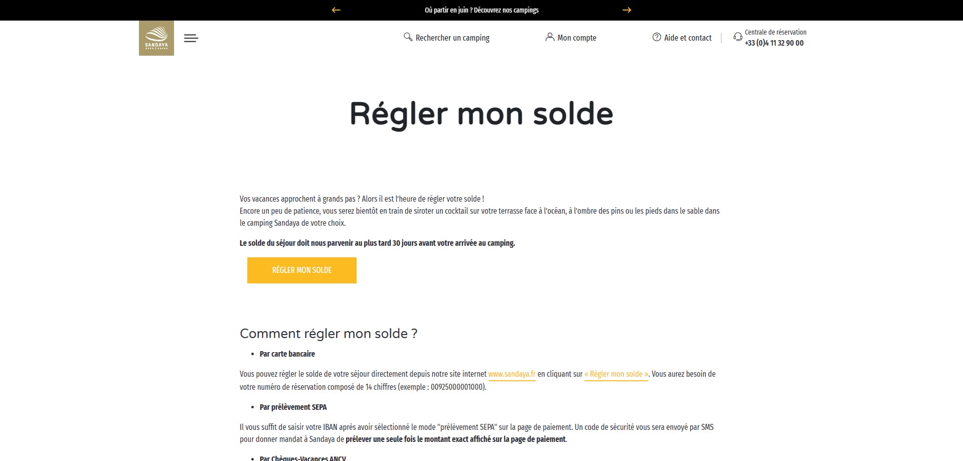 Sandaya Code de réduction