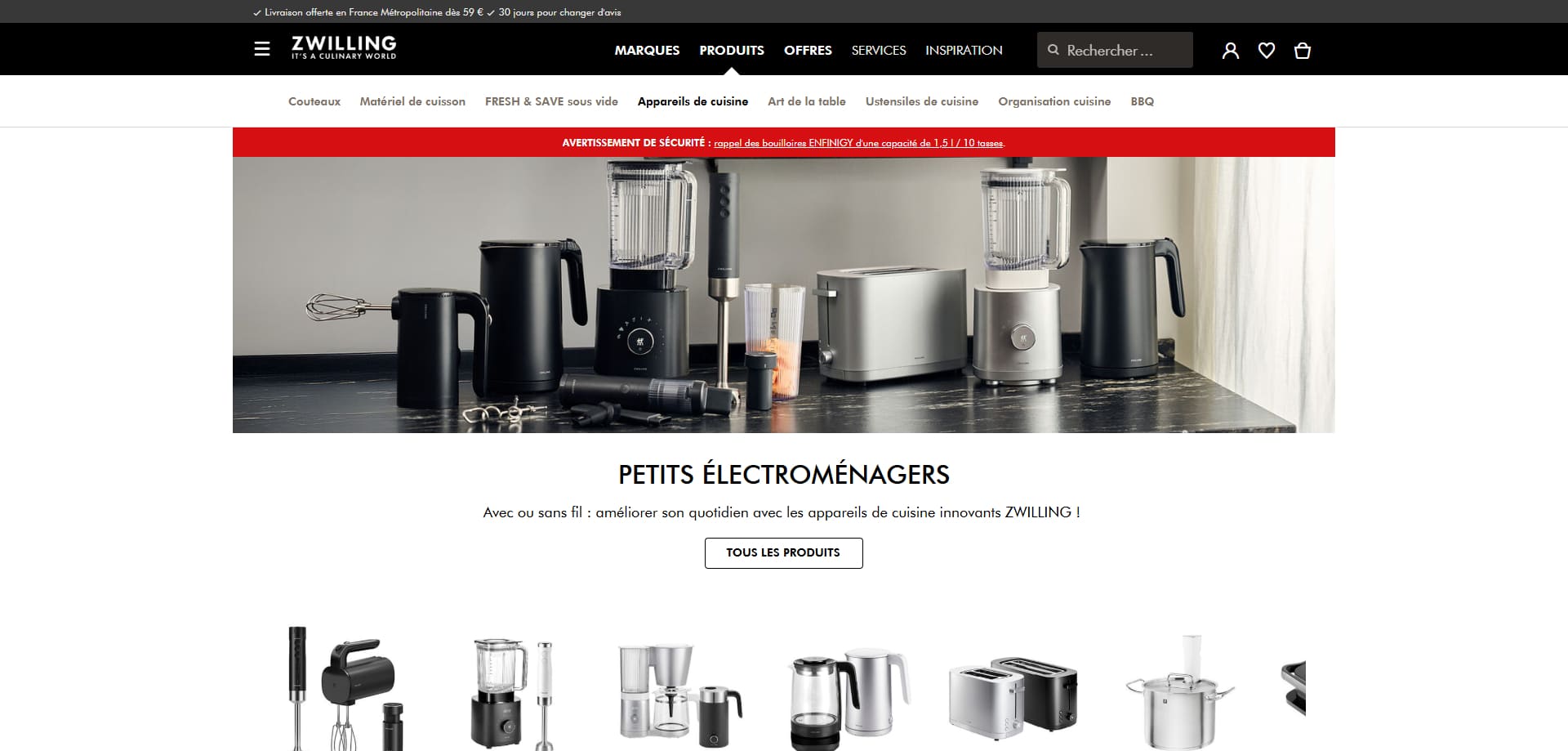 Zwilling Bons de réduction