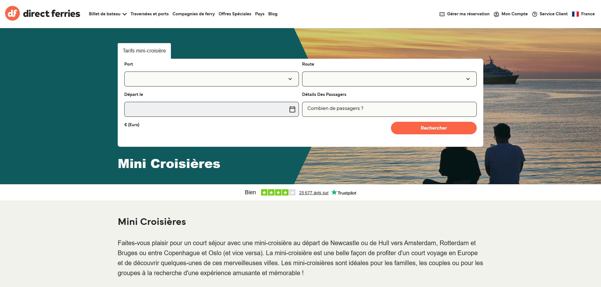 Direct Ferries Bon d'achat