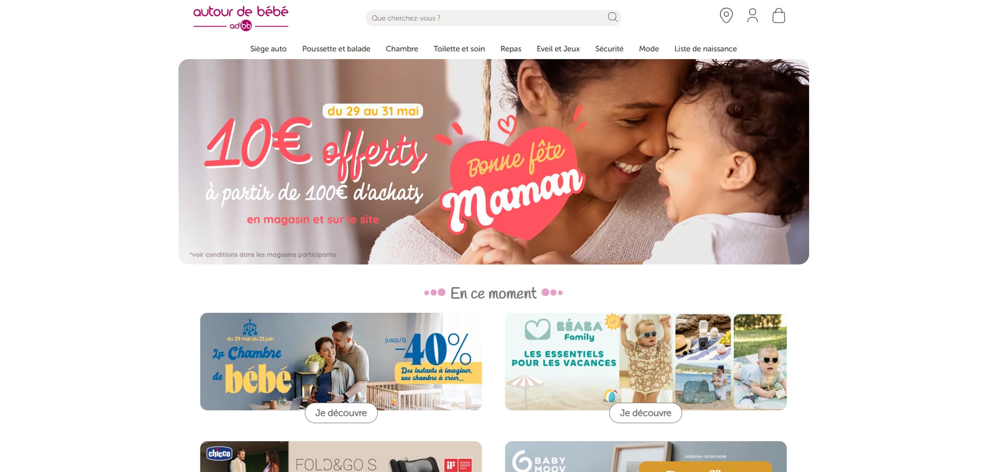 Autour de bébé Code de réduction