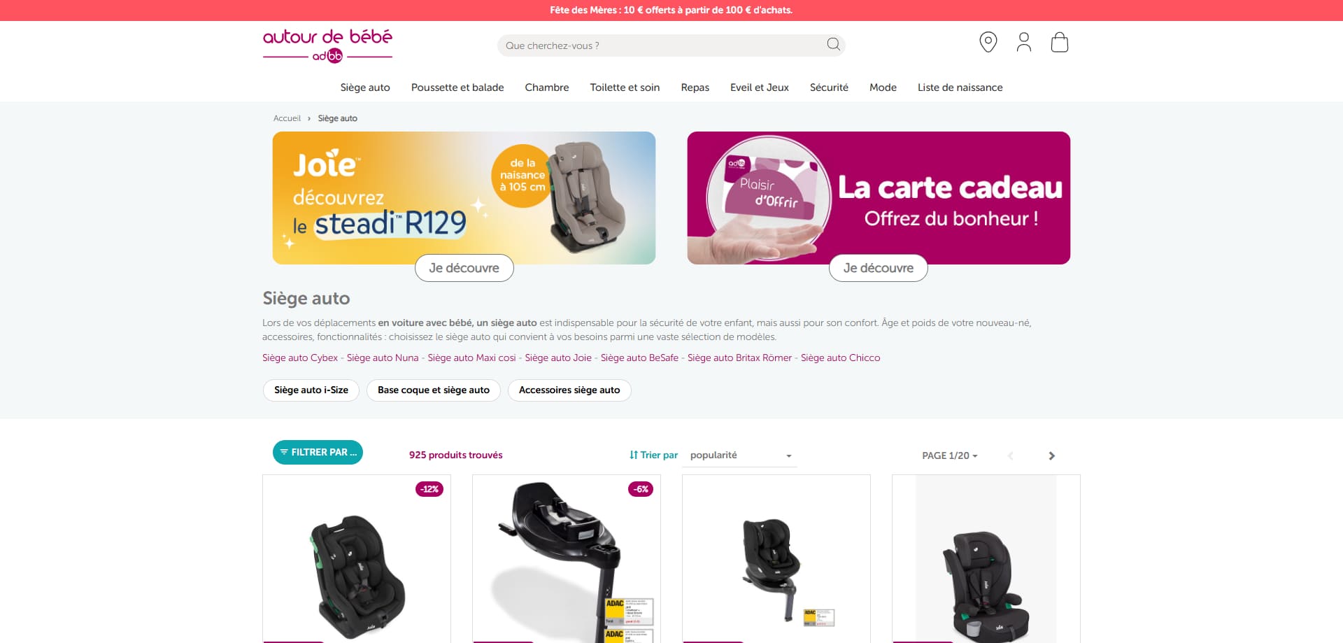 Autour de bébé Code promo