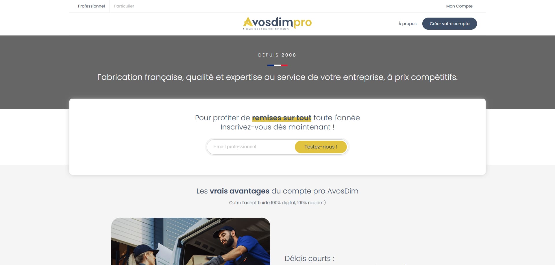 Avosdim Code de réduction