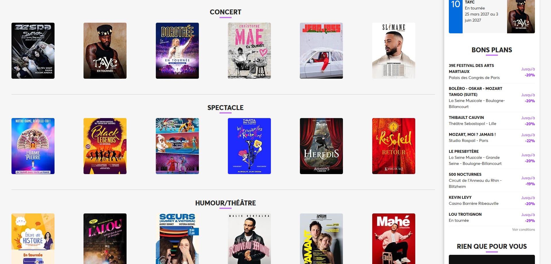 Ticketmaster coupons