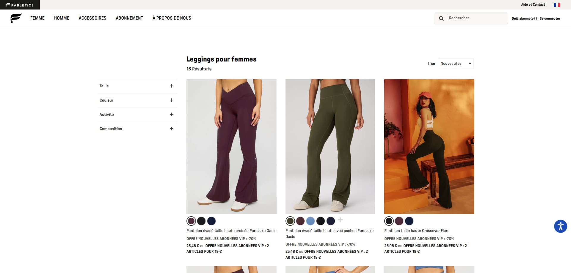FABLETICS coupons