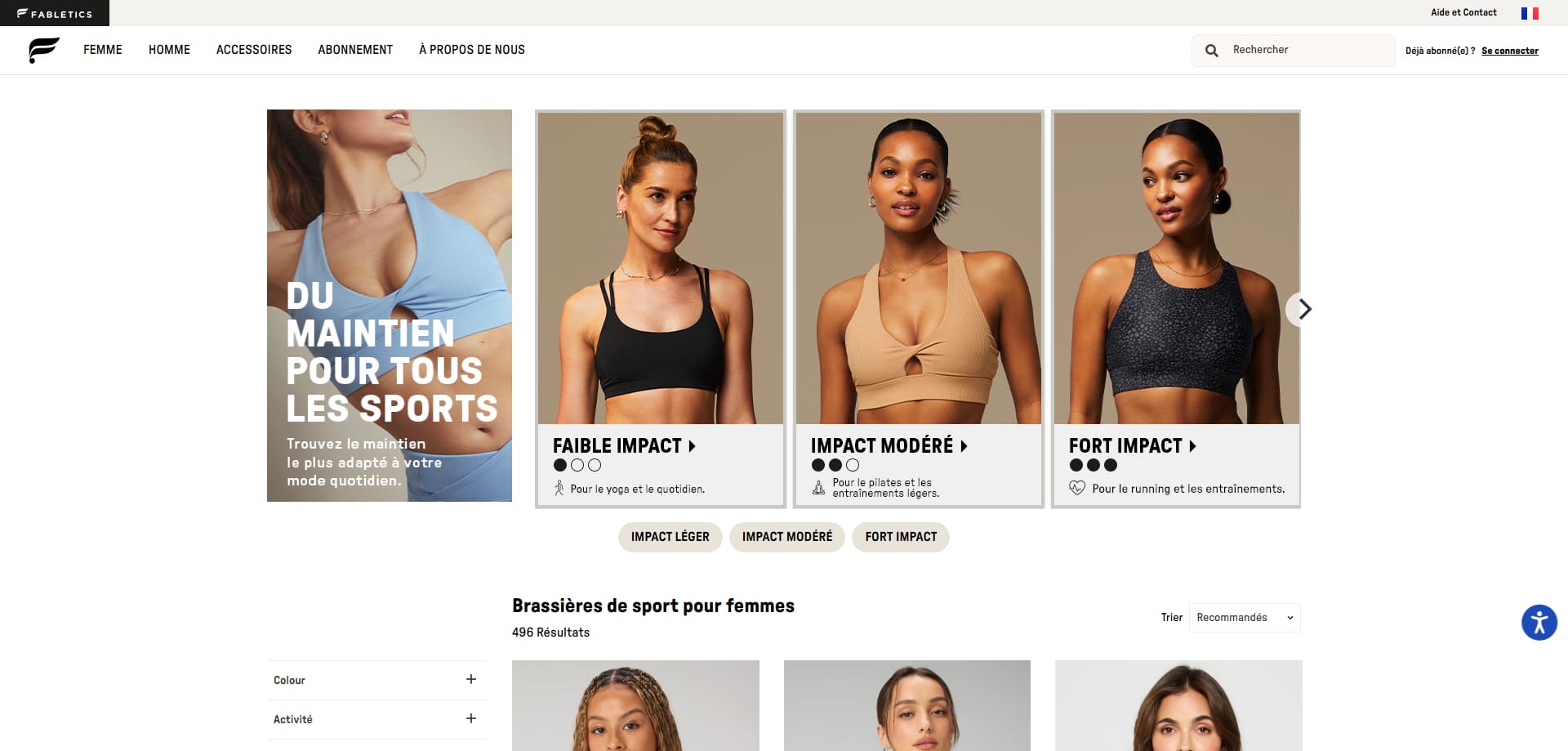 FABLETICS Bons de réduction