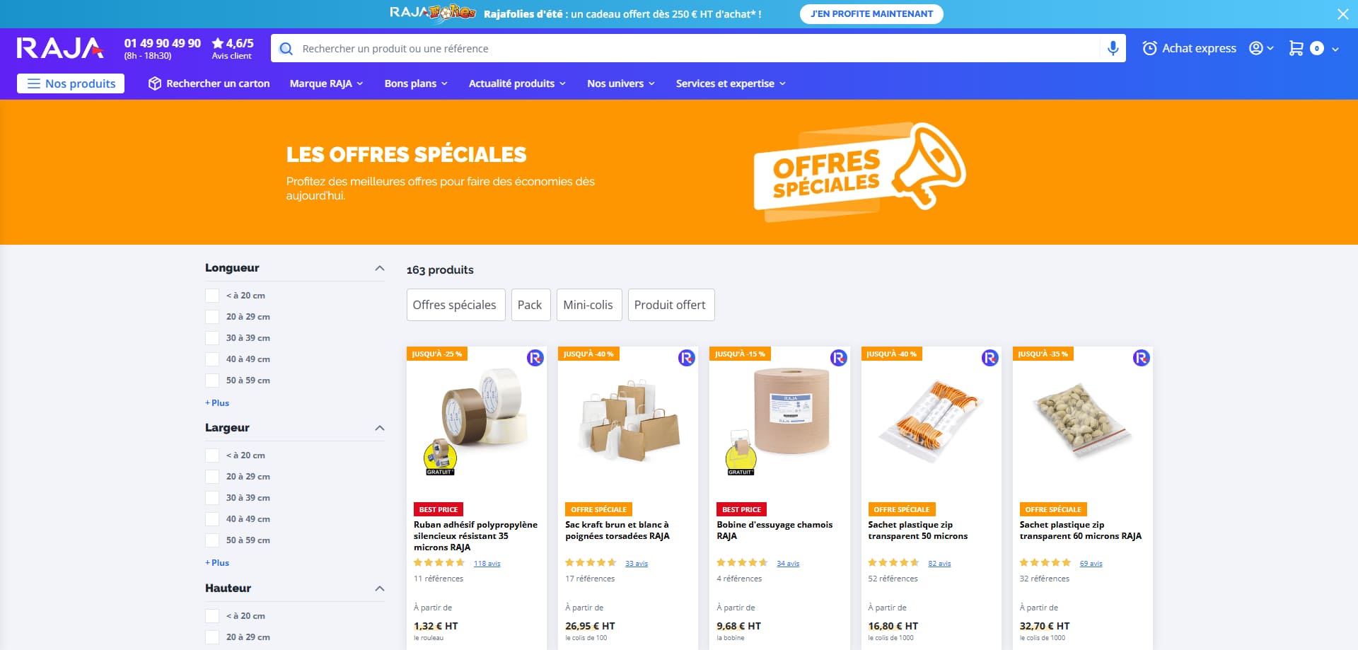 RAJA coupons