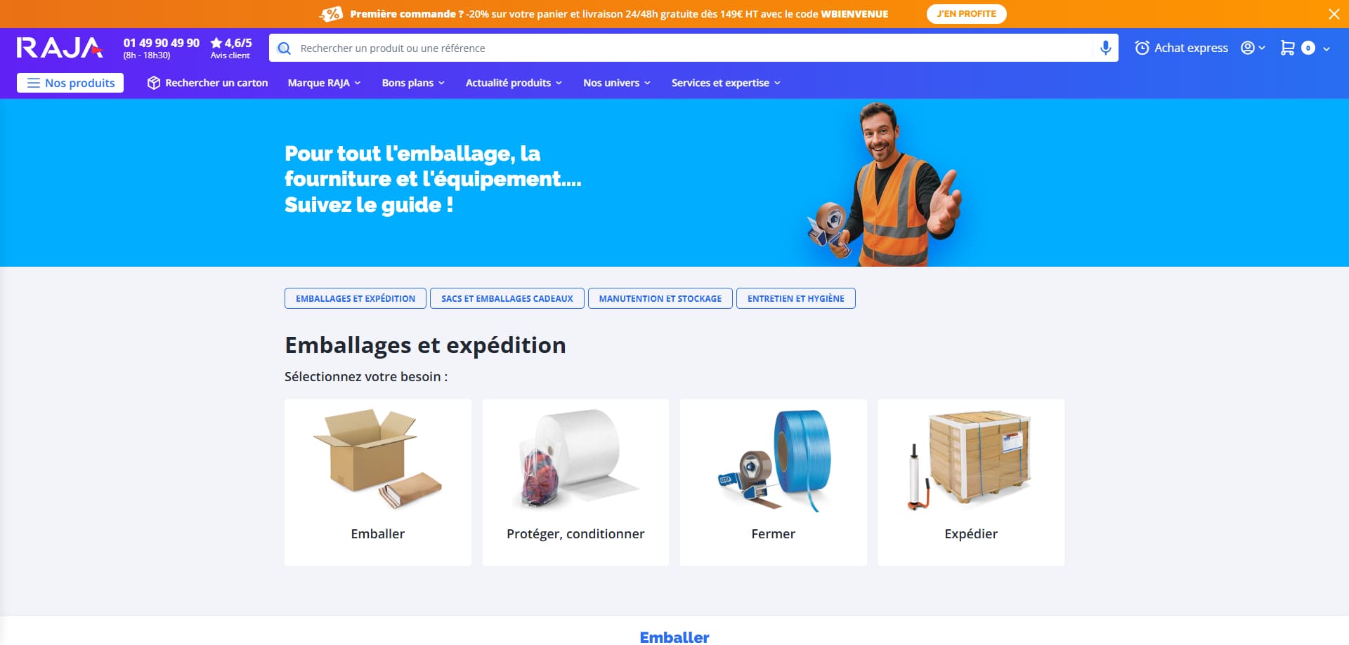 RAJA Code de réduction