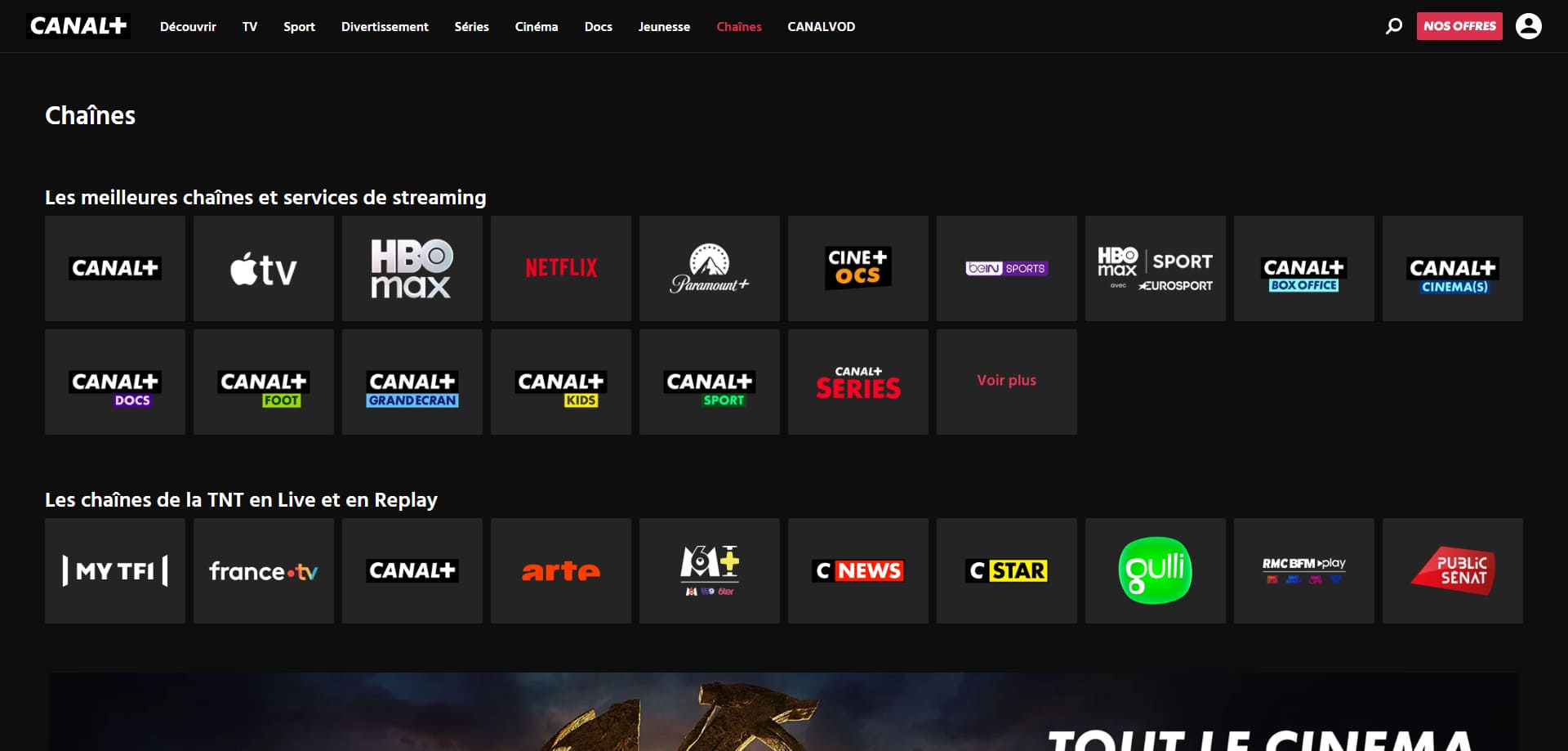 CANAL Plus Code promo