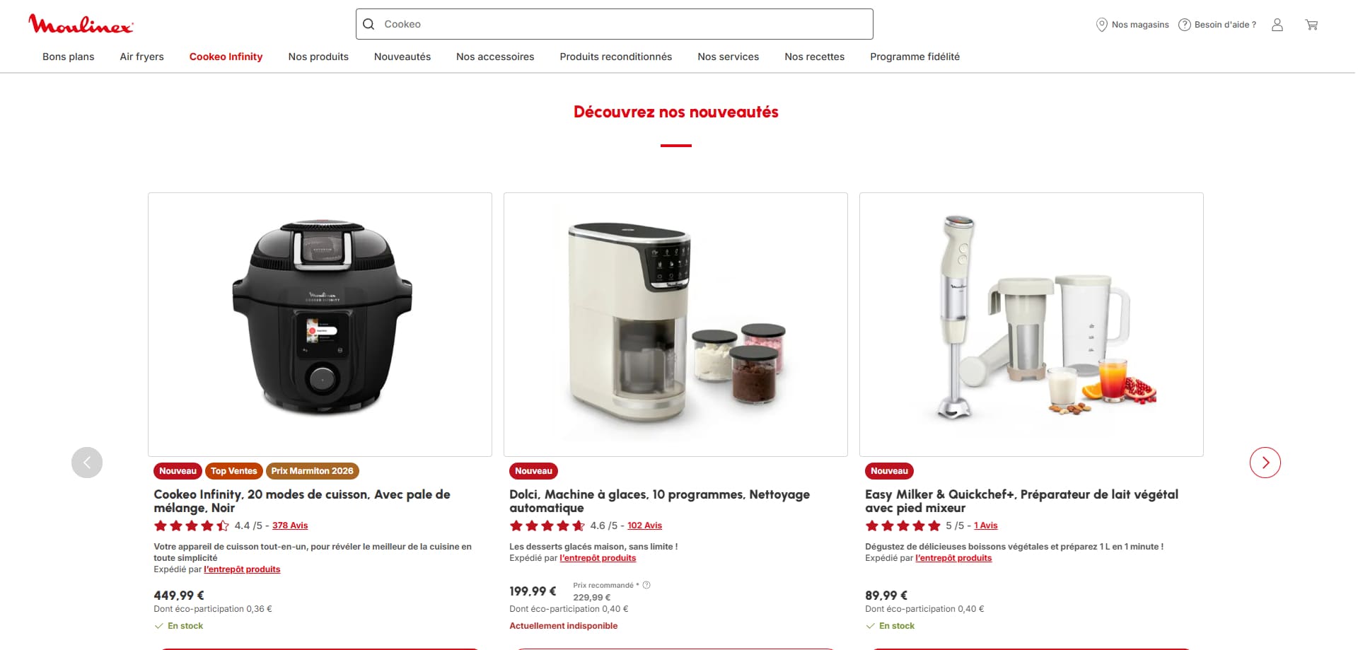 Moulinex Code promo