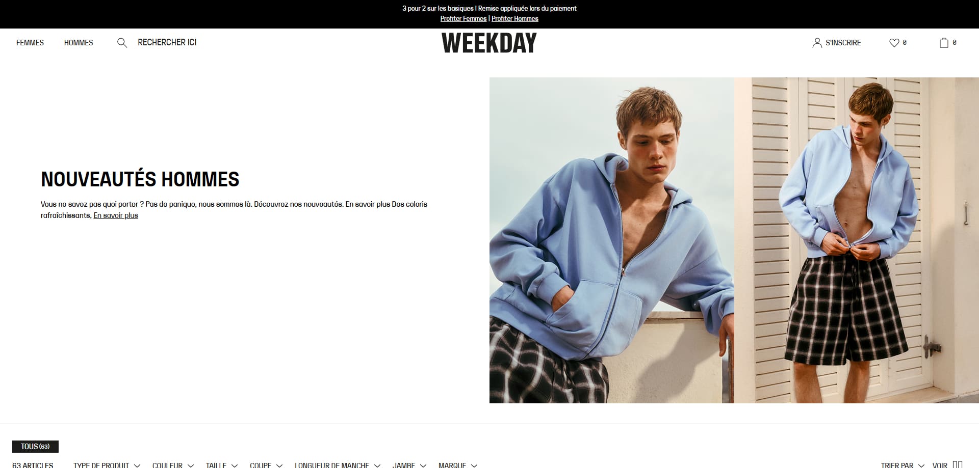 Weekday Code promo
