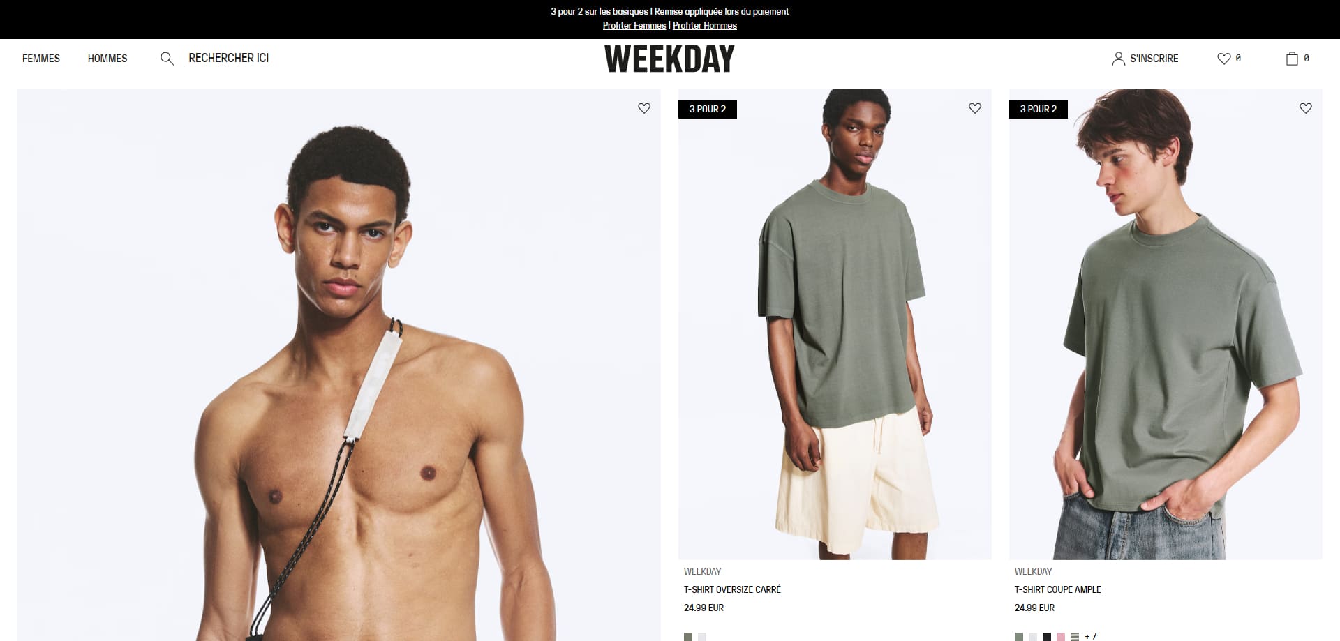 Weekday Code de réduction