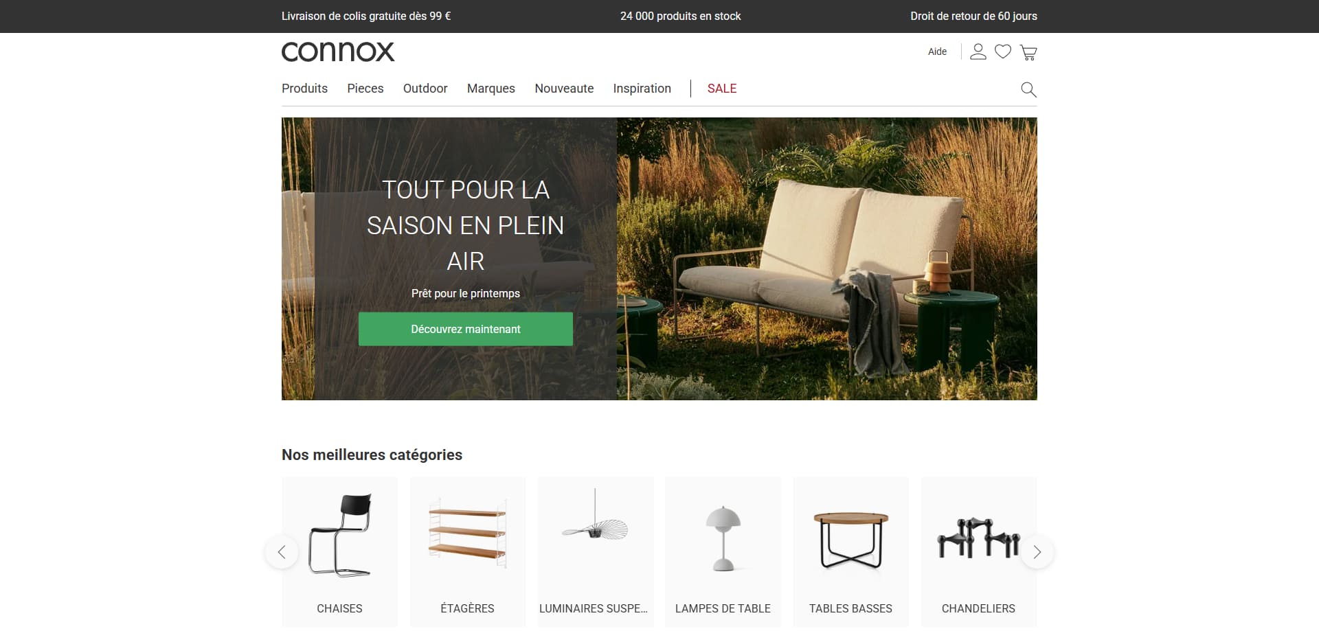 Connox Code de réduction