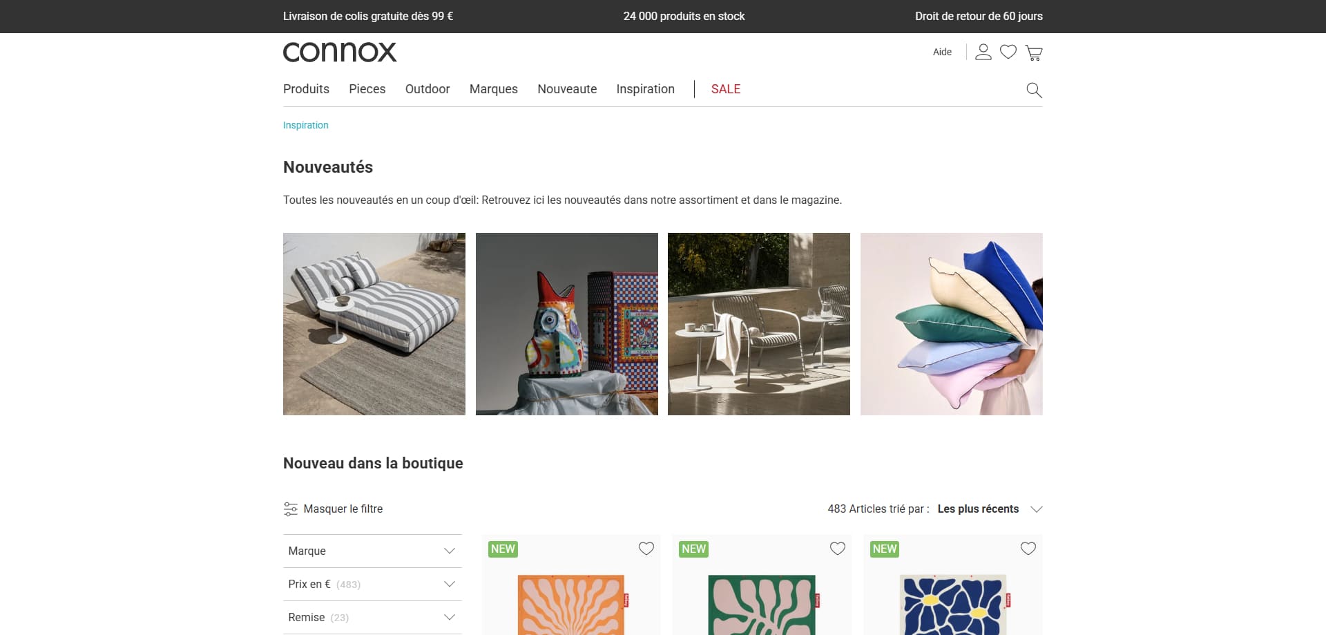 Connox Bons de réduction