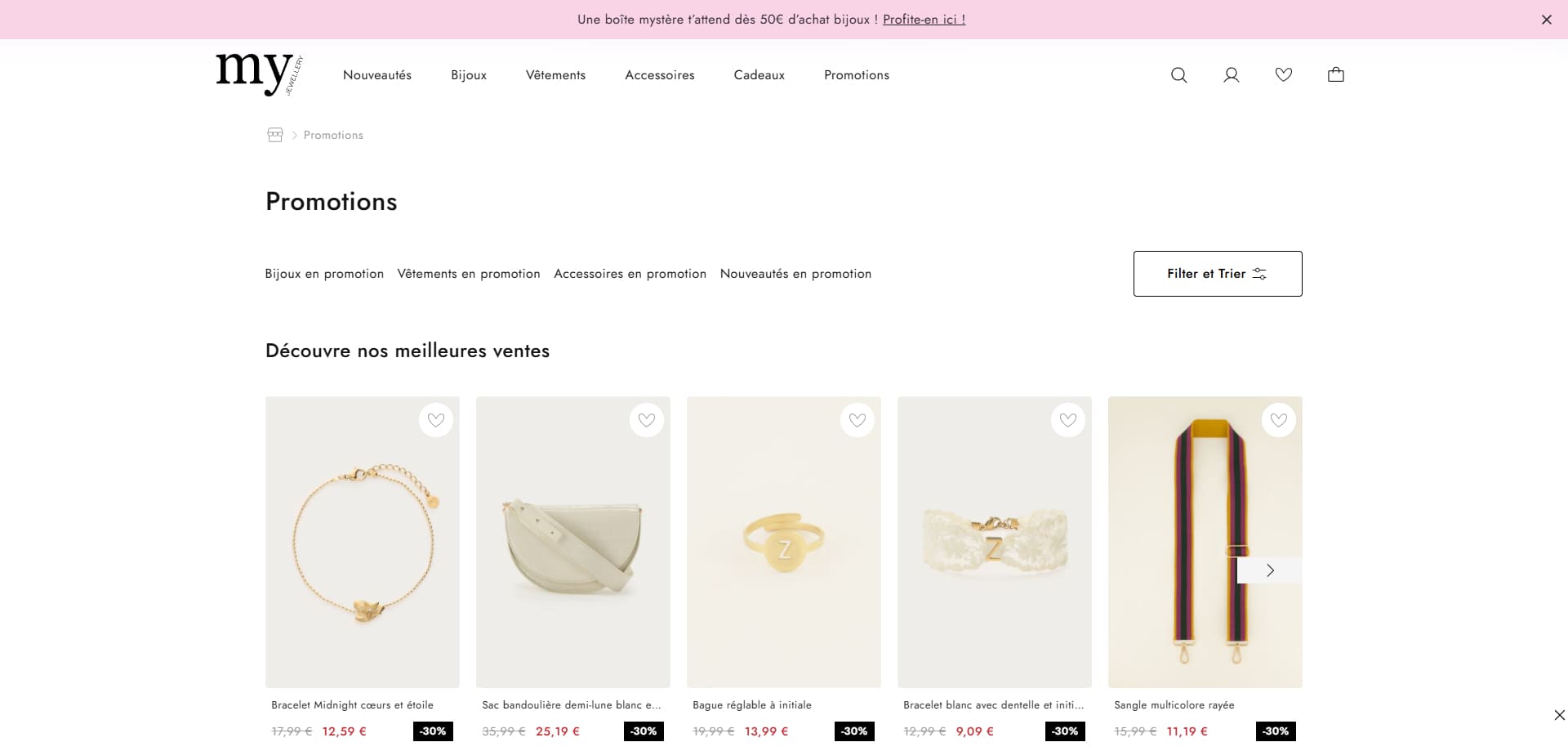 My Jewellery Code de réduction