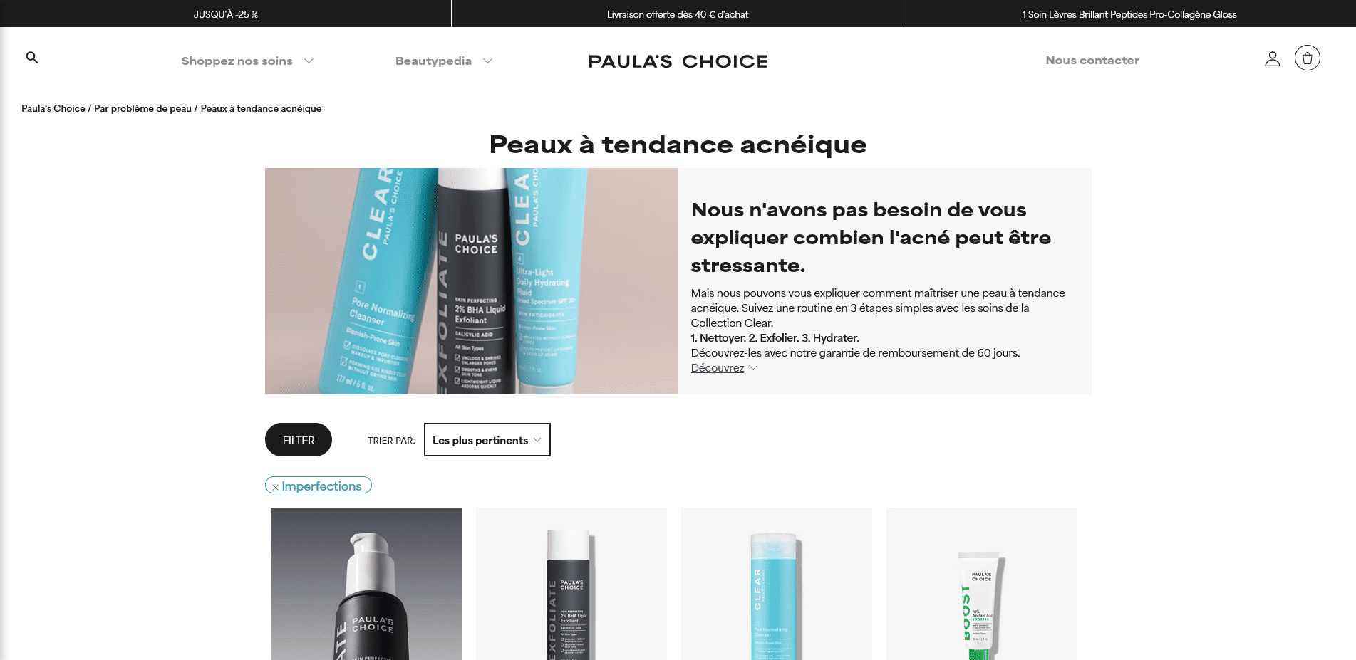 Paula's Choice Bon d'achat