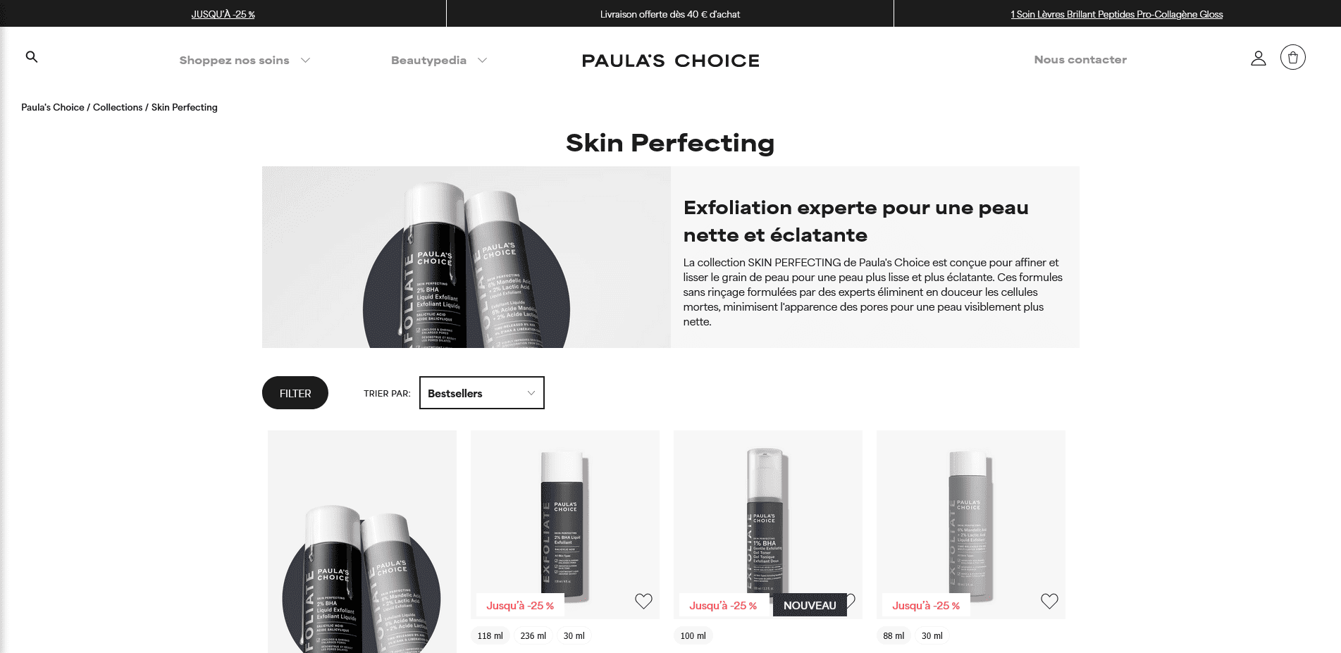 Paula's Choice Bons de réduction