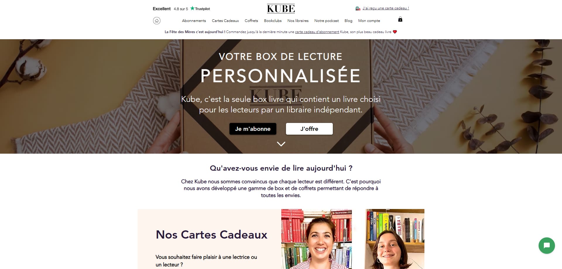 KUBE Code de réduction