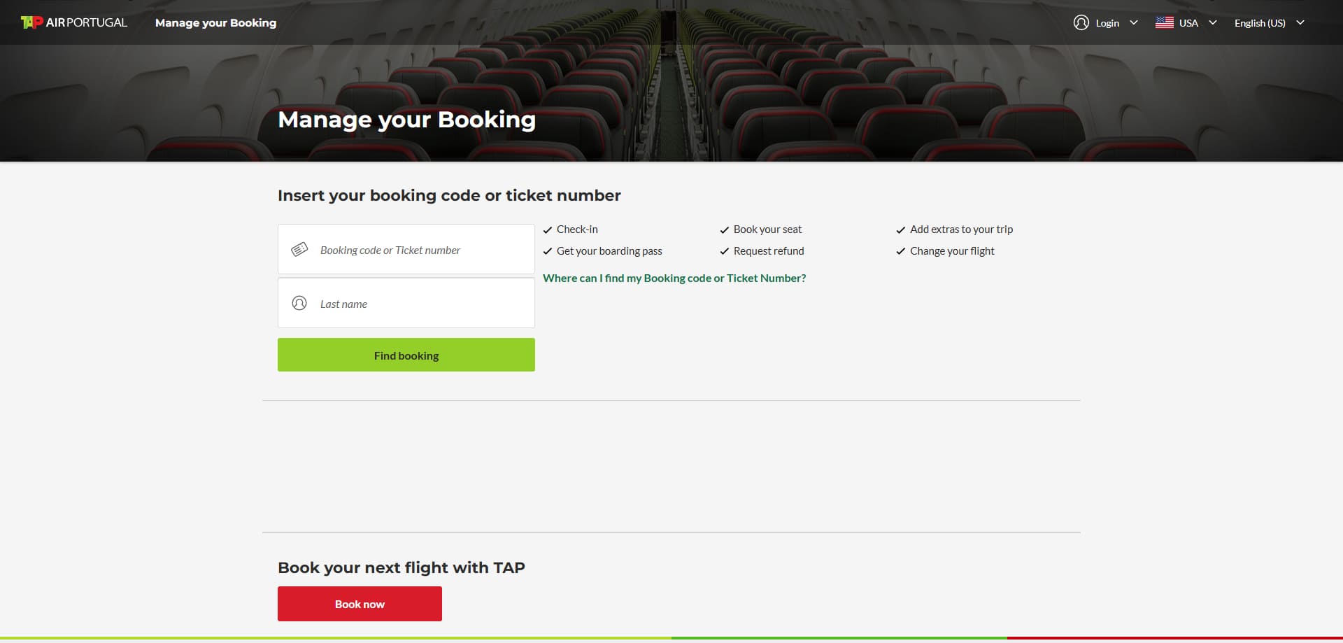 TAP Air Portugal Code promo