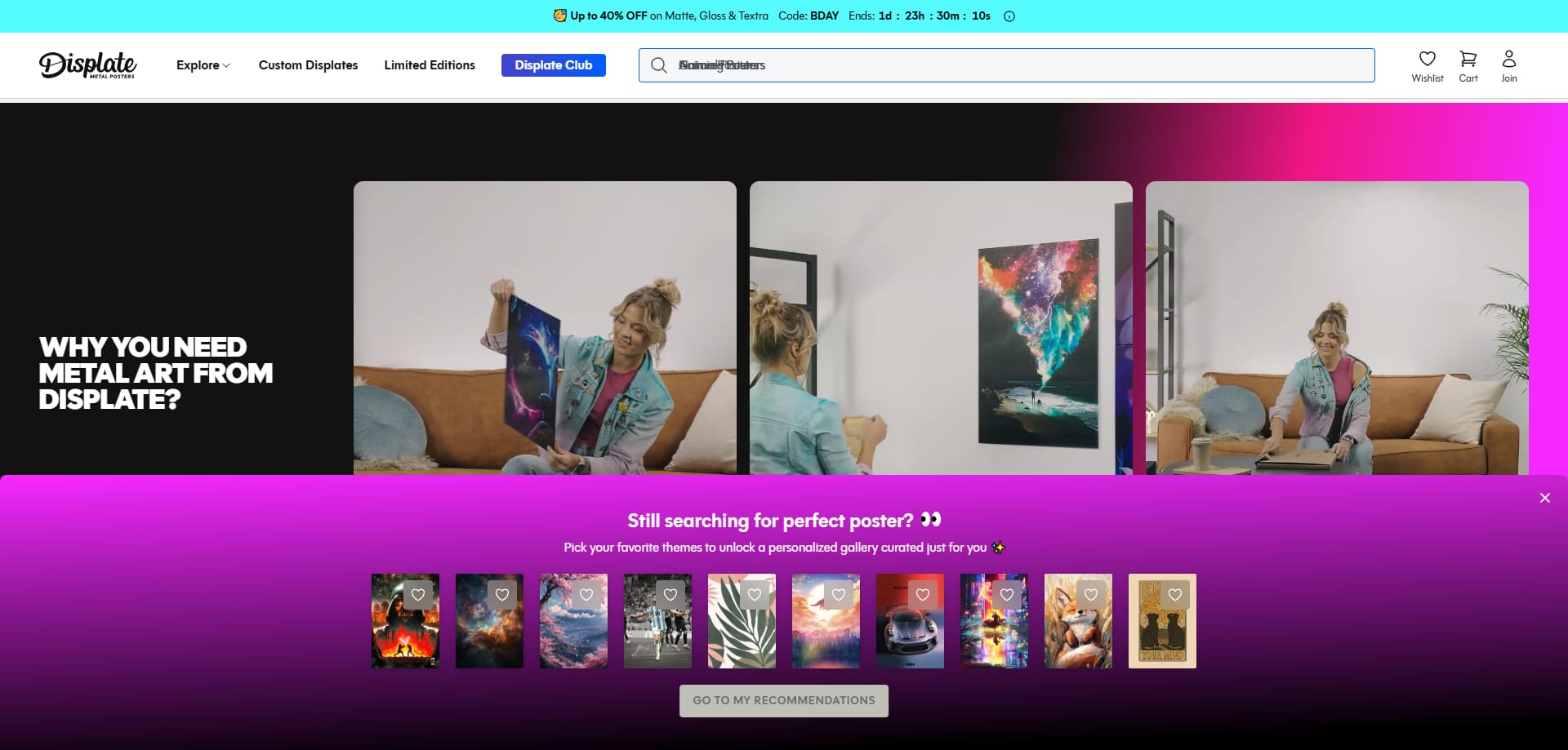 Displate Bon d'achat