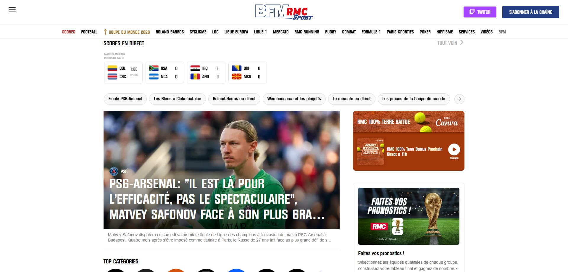RMC Sport Code de réduction