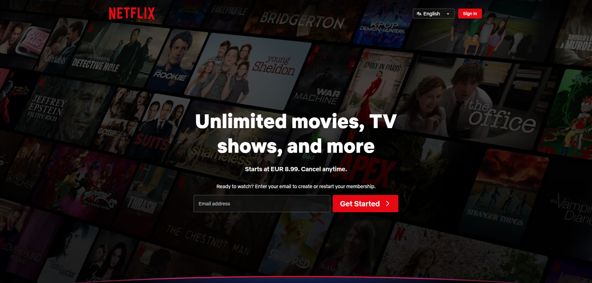 Netflix Code de réduction