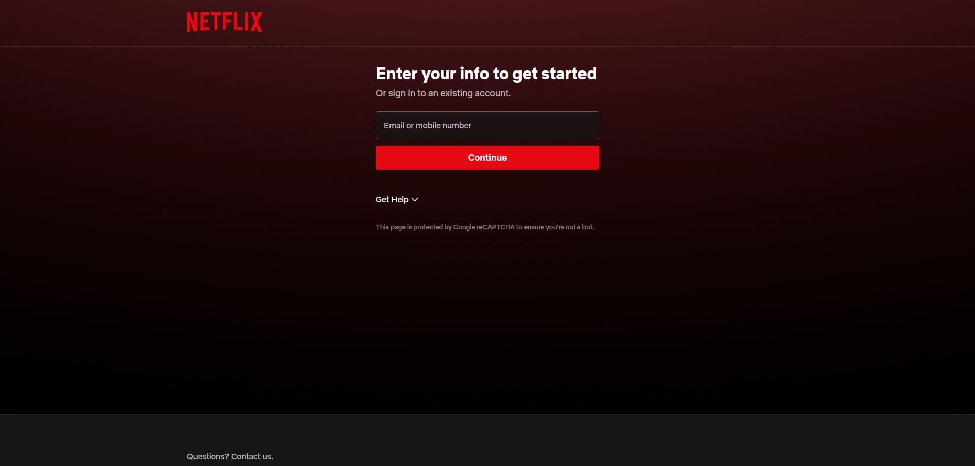 Netflix Code promo