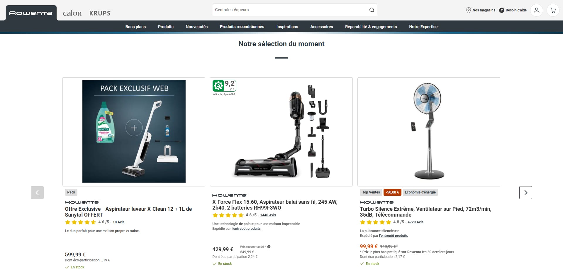 Rowenta coupons
