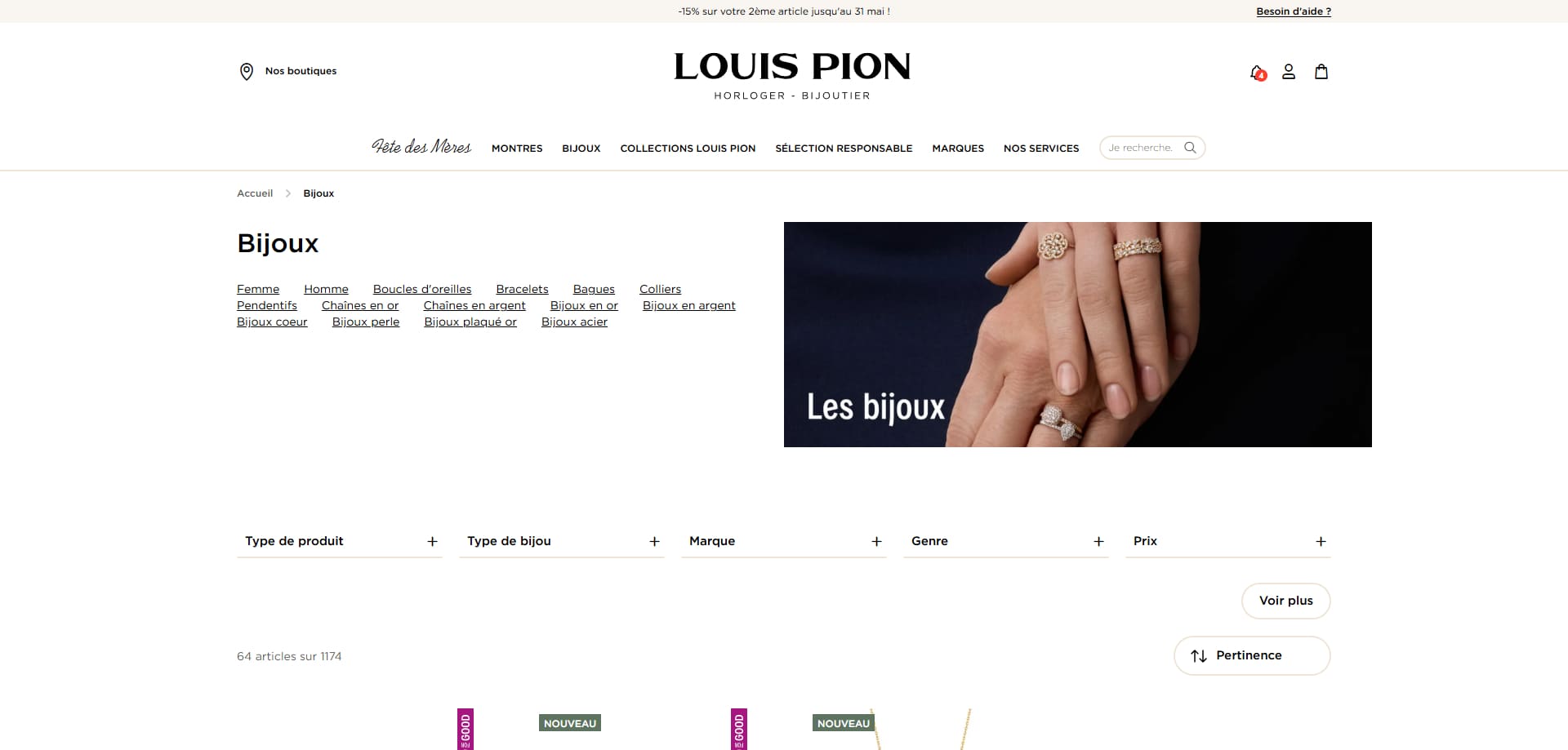 Louis Pion Bon d'achat
