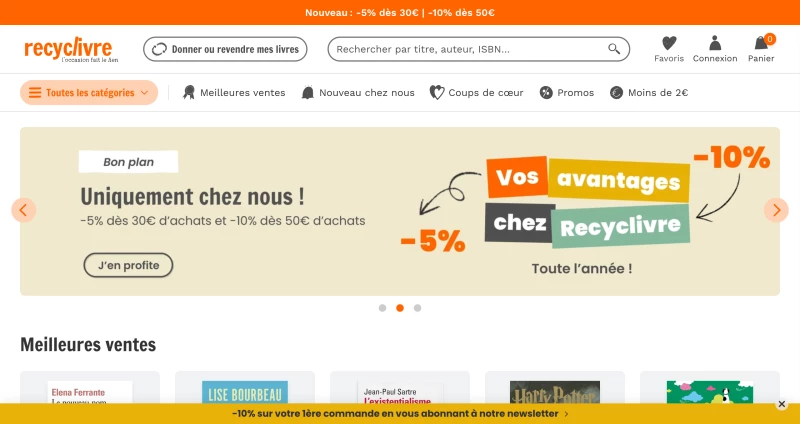code promo Recyclivre