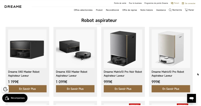 code promo Dreame