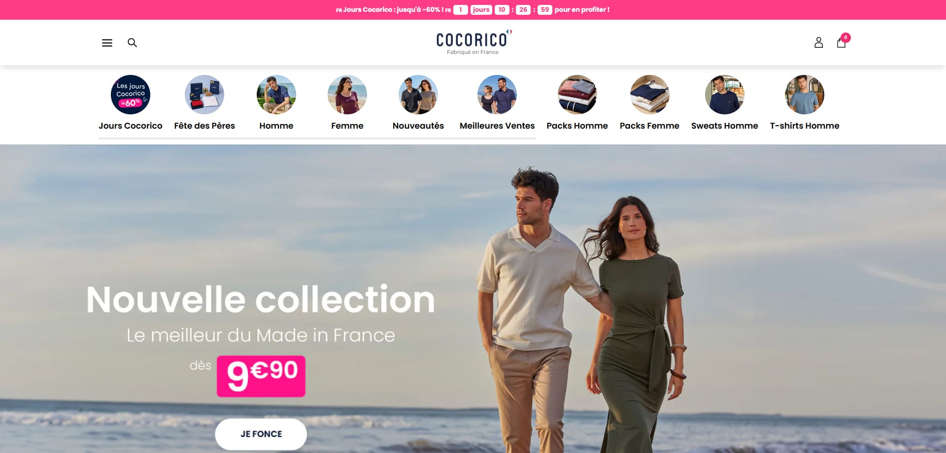Cocorico Code de réduction