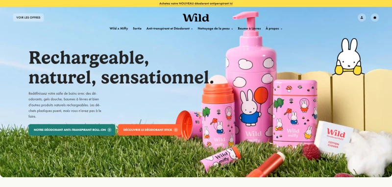 code promo Wild