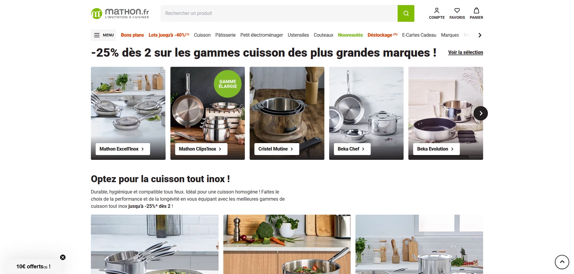 Mathon Bon d'achat