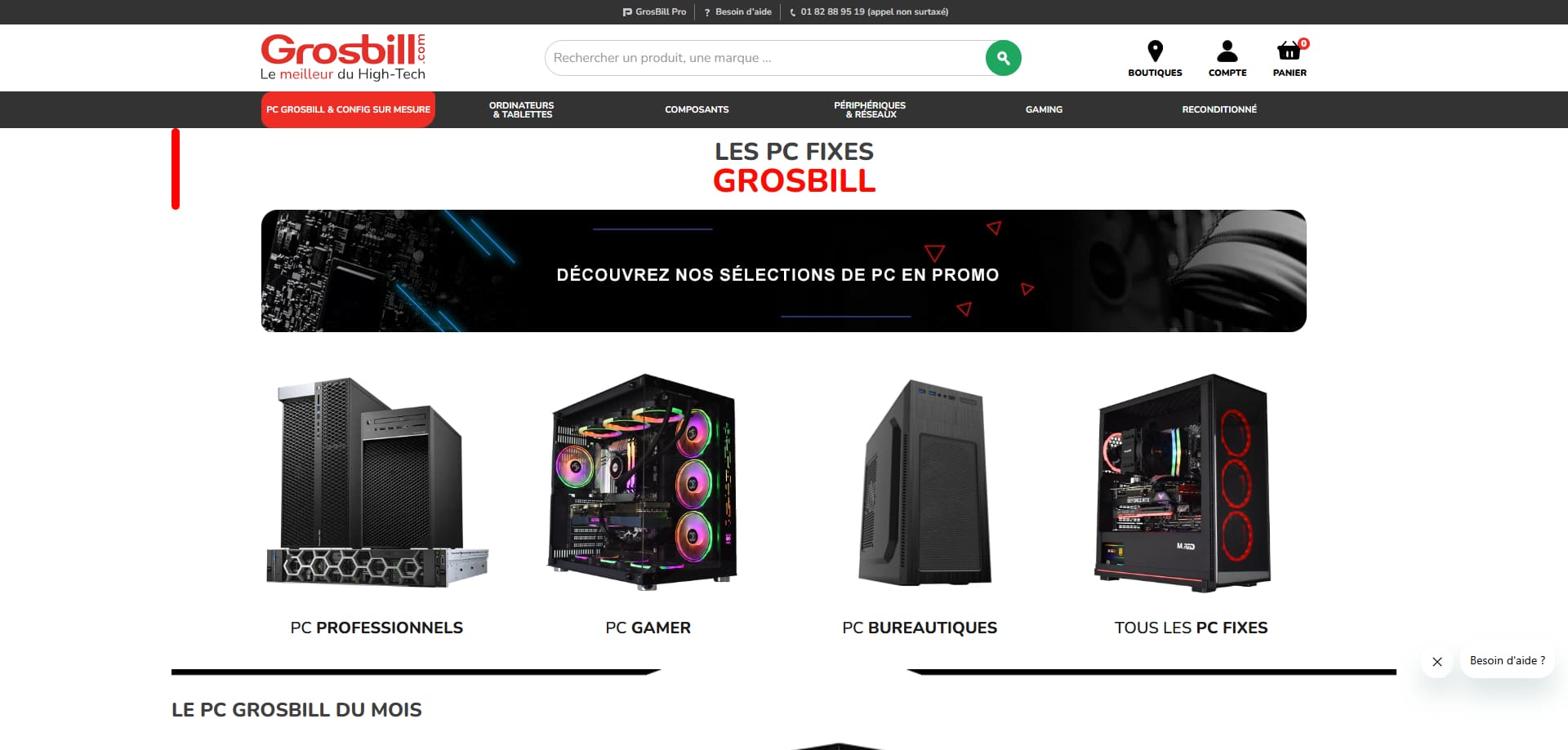 GrosBill Bon d'achat