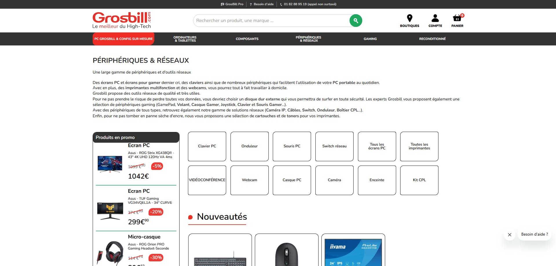 GrosBill Bons de réduction