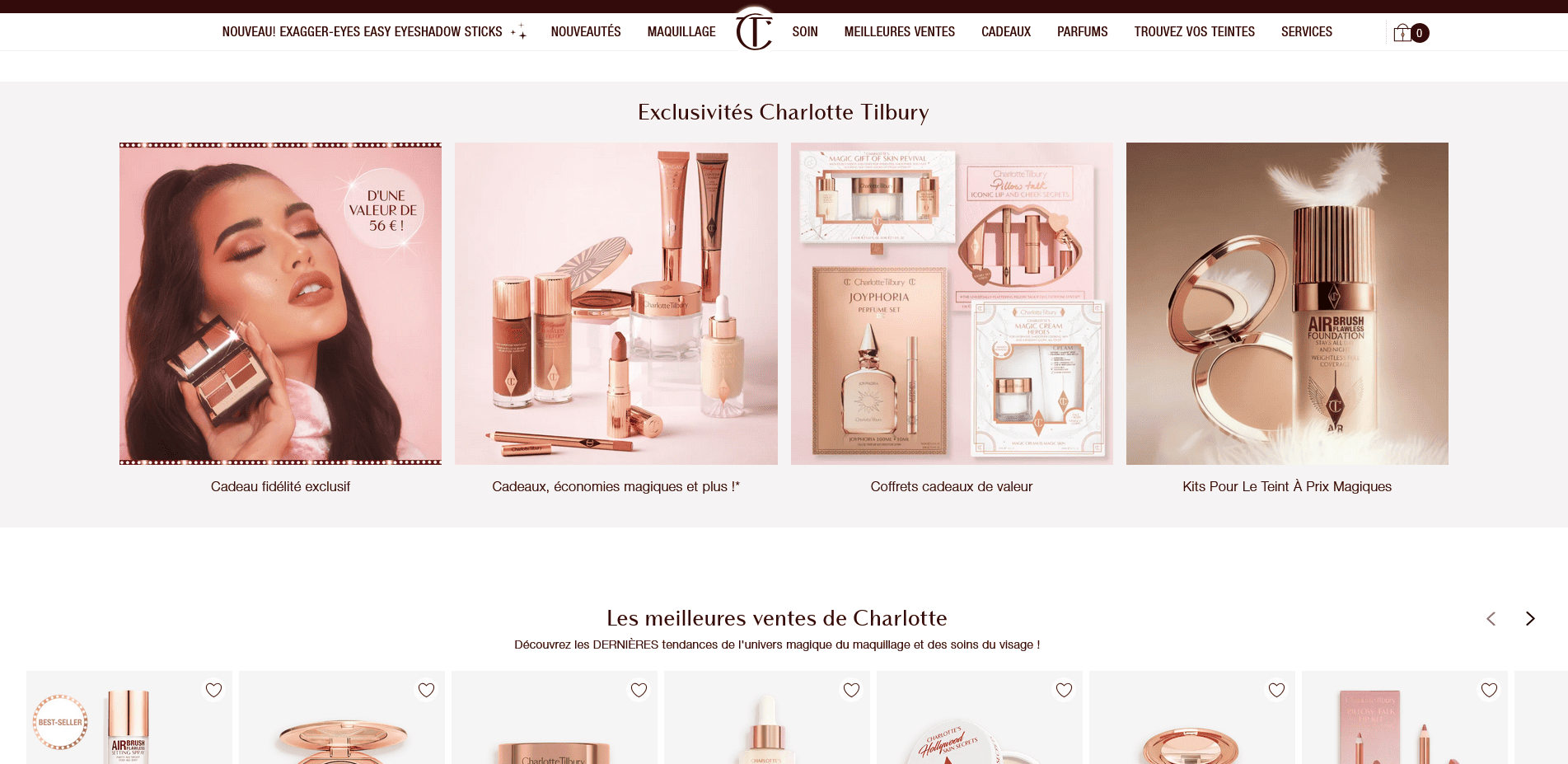 Charlotte Tilbury Code promo