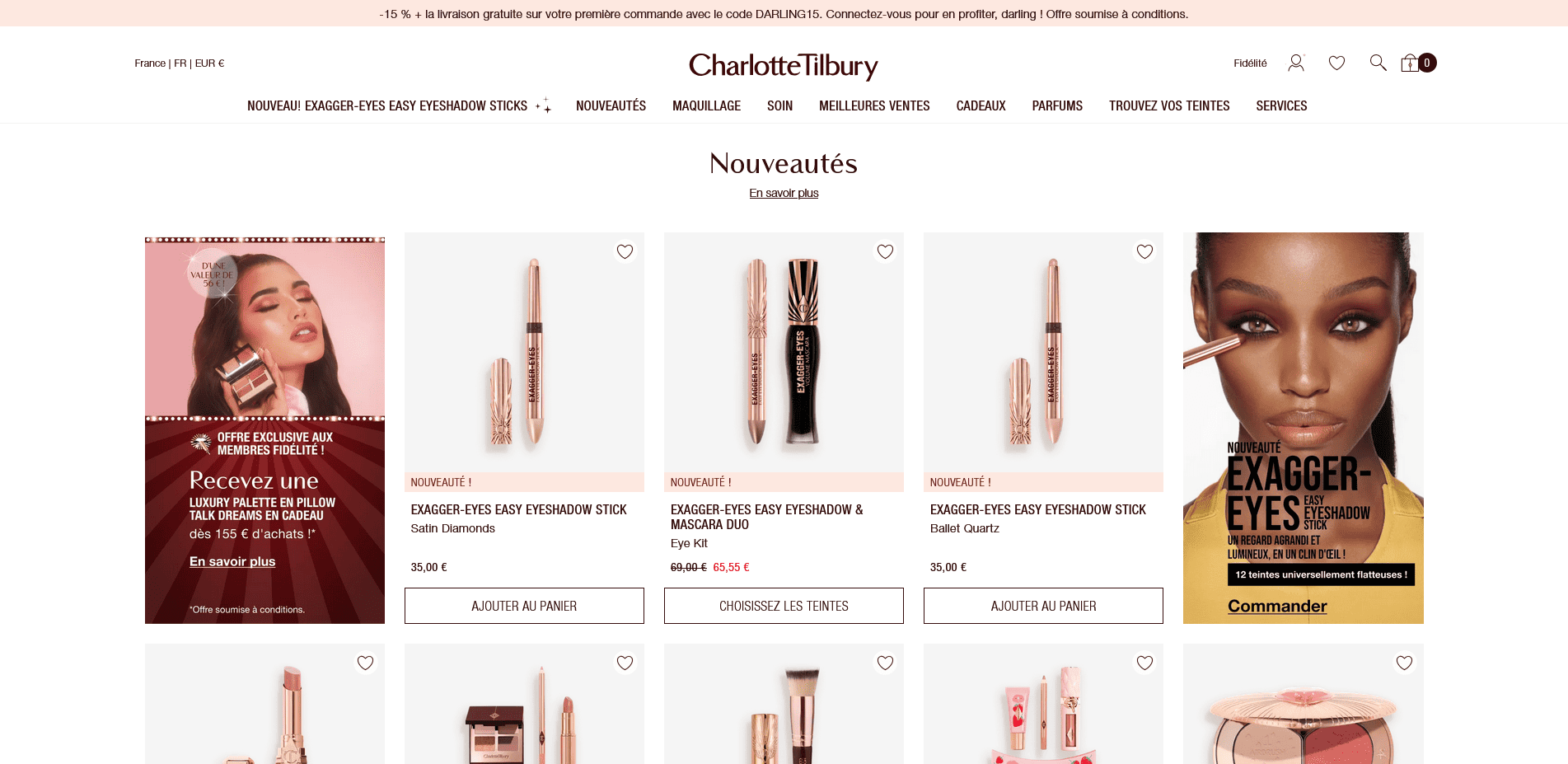 Charlotte Tilbury Code promo