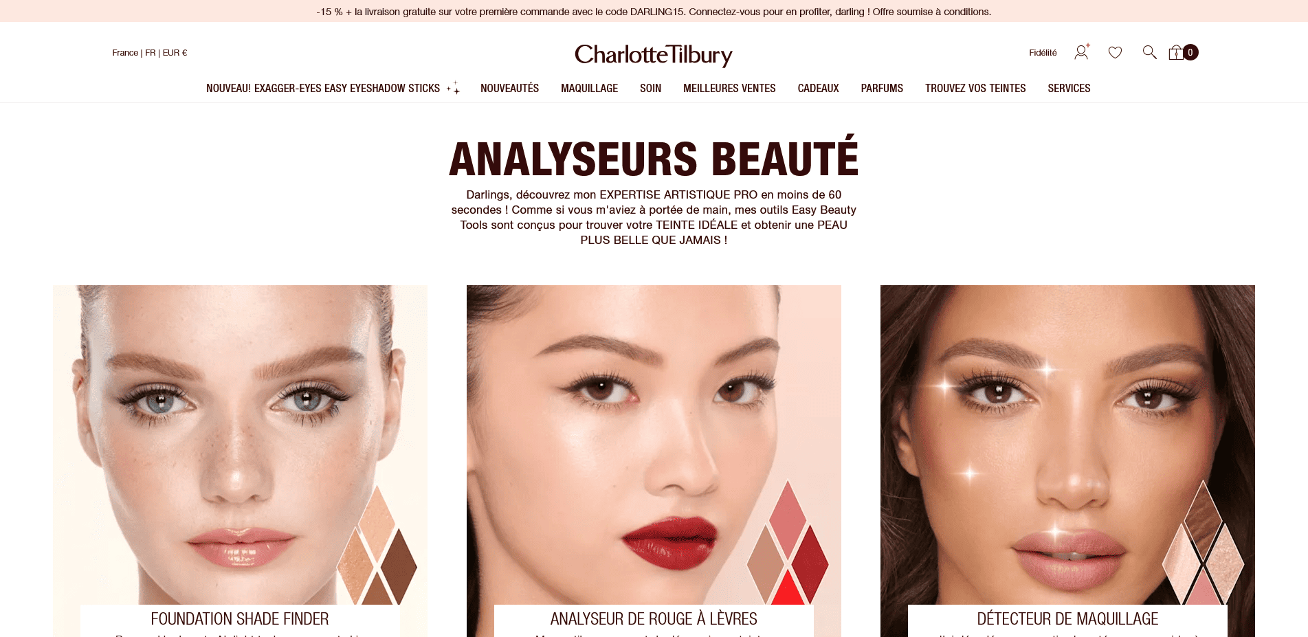 Charlotte Tilbury Bons de réduction