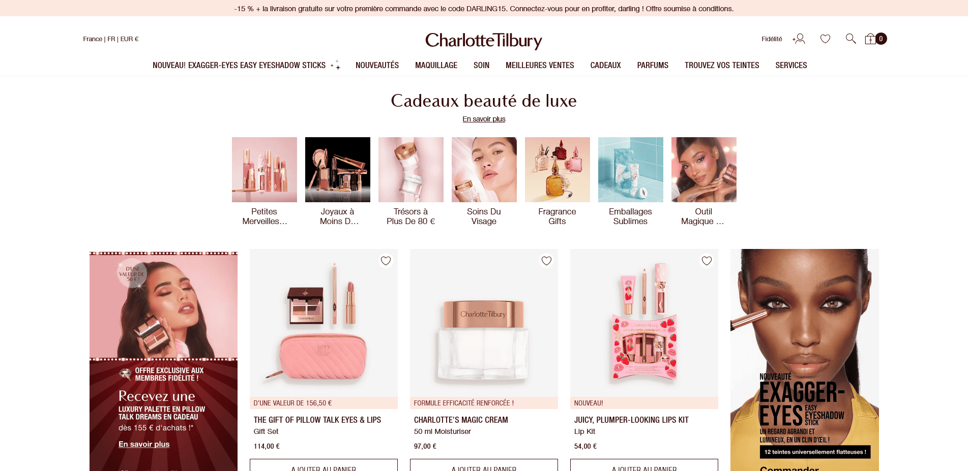 Charlotte Tilbury Code de réduction
