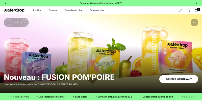 code promo Waterdrop