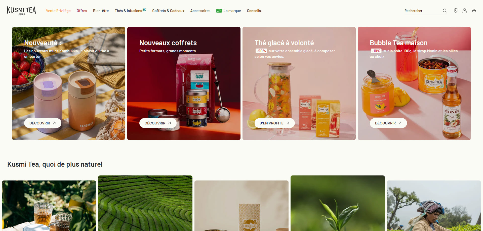 Kusmi Tea coupons