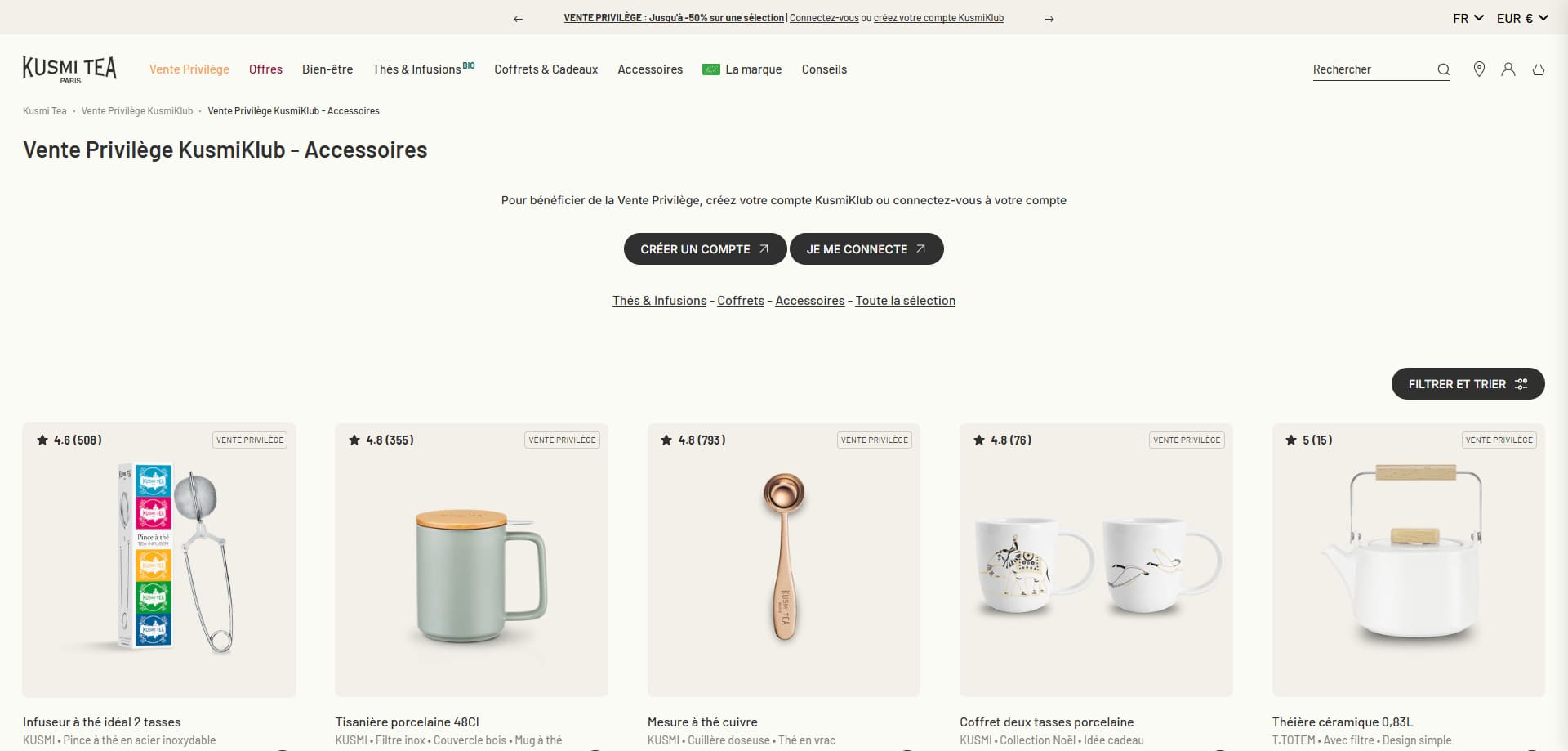 Kusmi Tea Bon d'achat