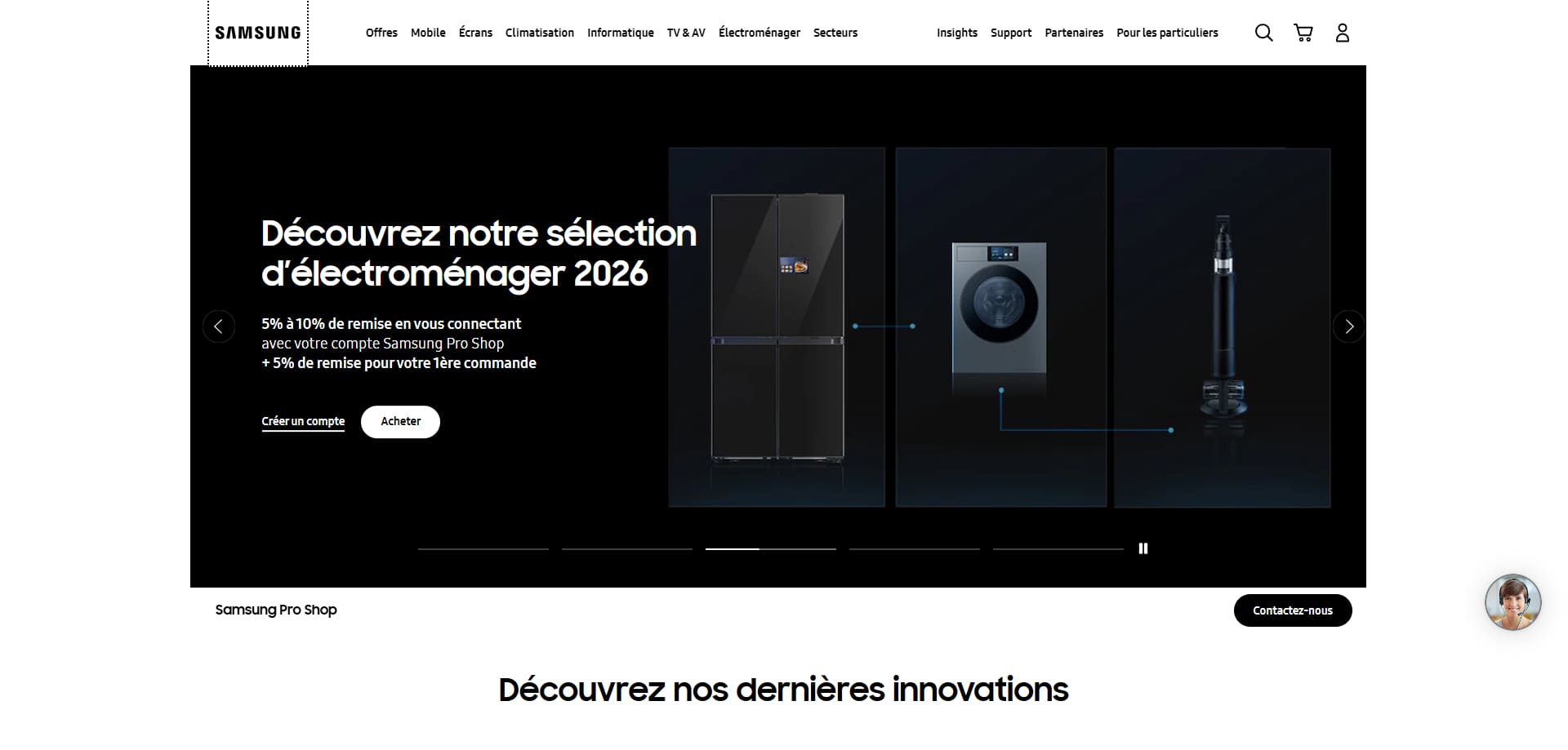 Samsung Pro Code de réduction
