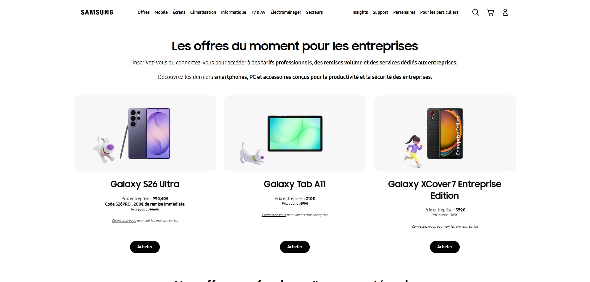 Samsung Pro Code de réduction