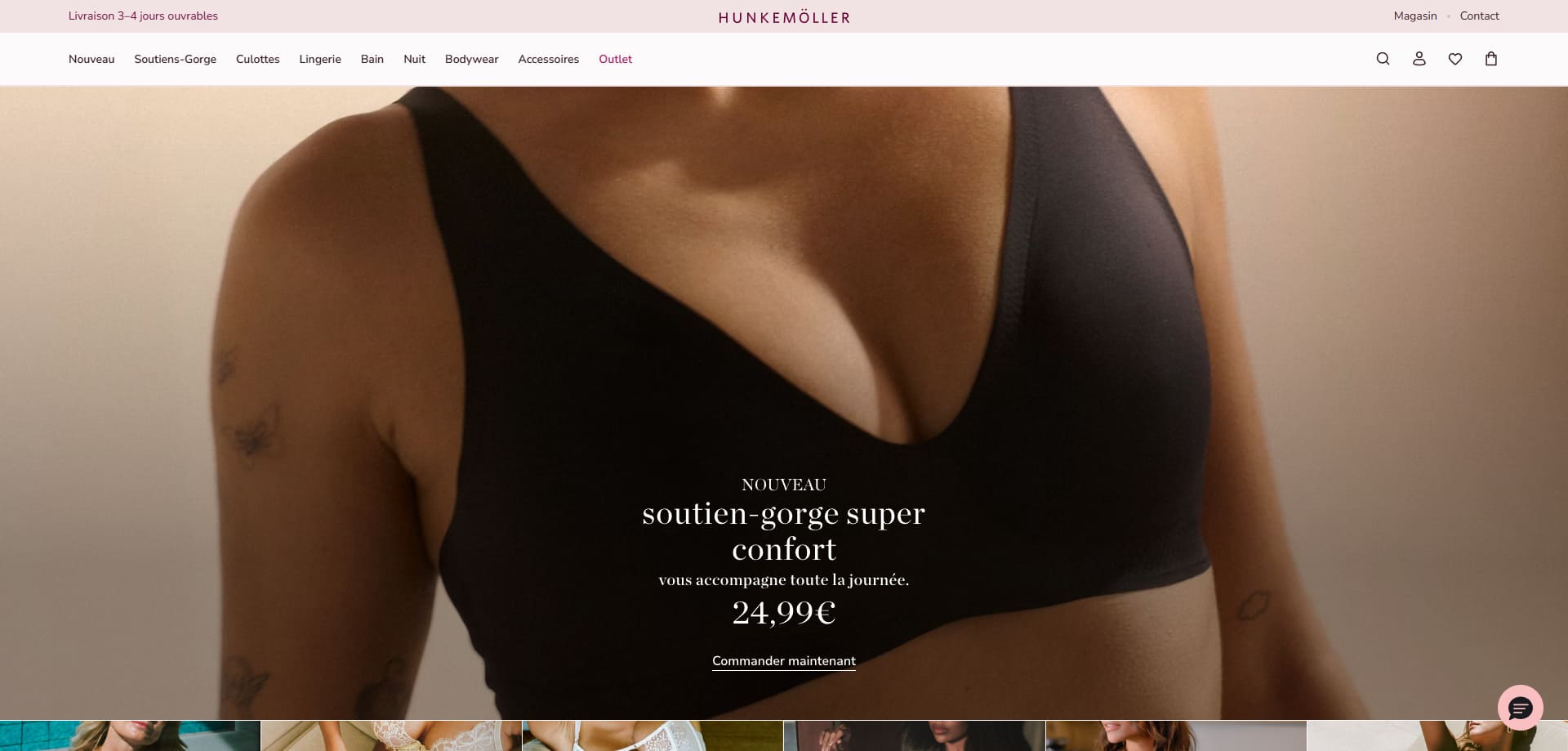 Hunkemoller Code de réduction