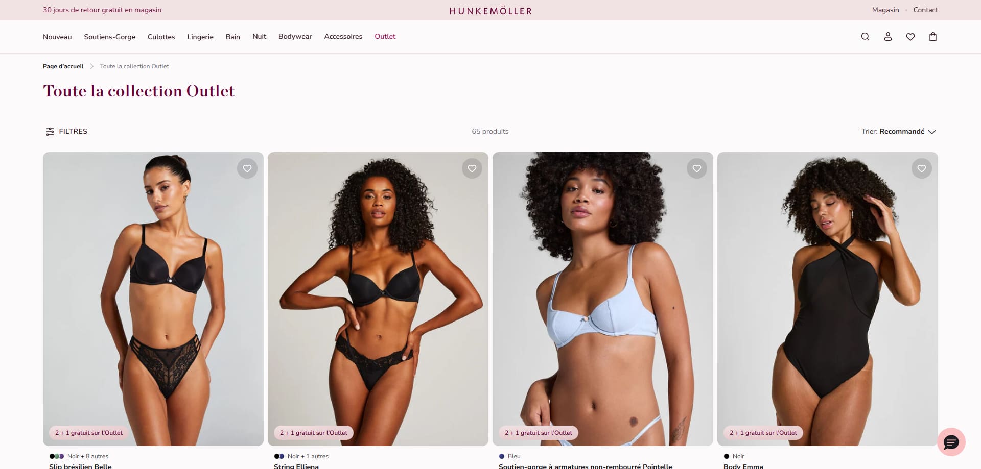 Hunkemoller Code promo
