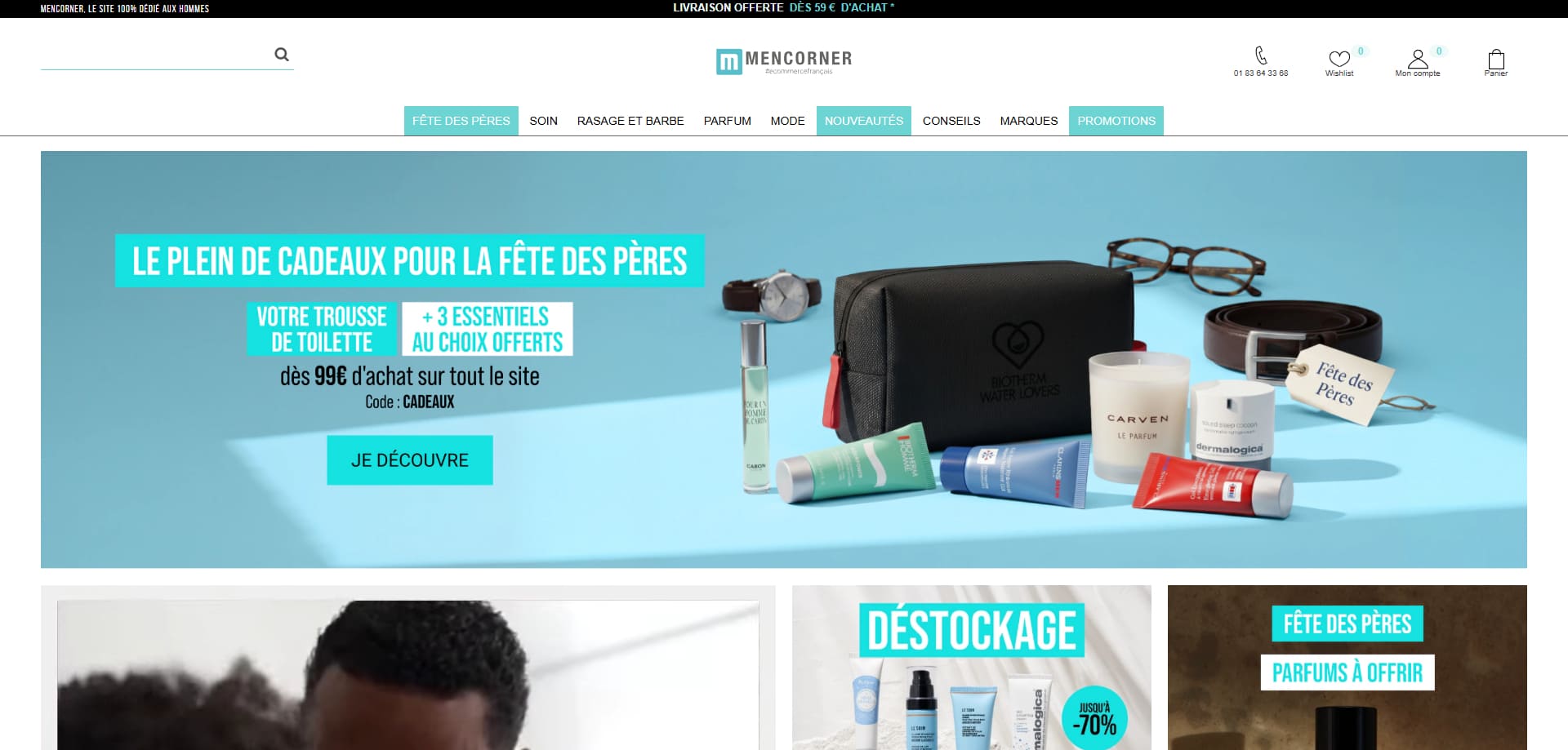 MenCorner Code de réduction