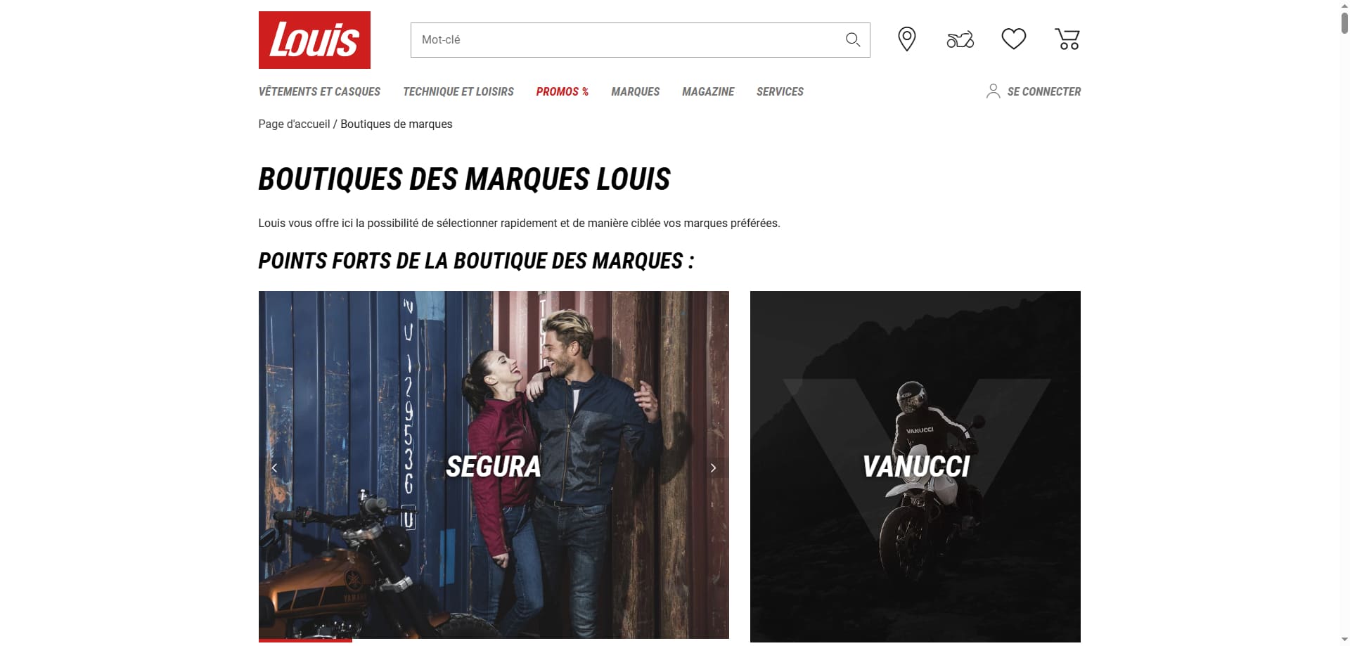 Louis Moto Bons de réduction
