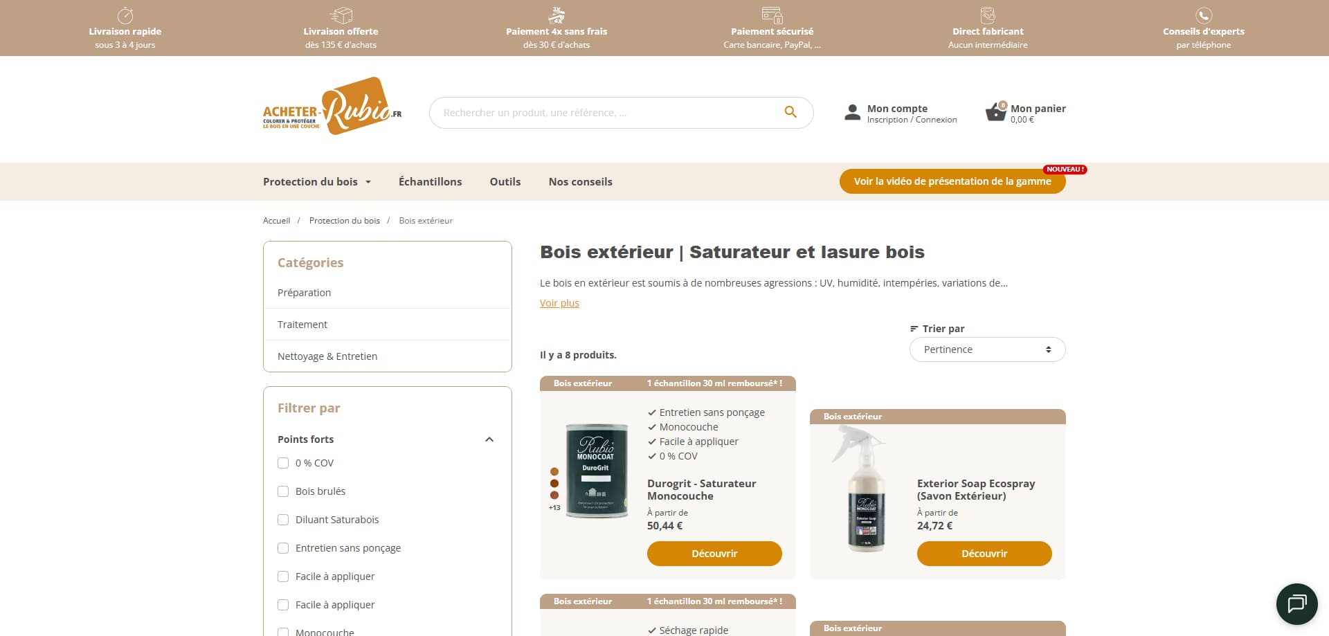 Acheter-Rubio Bon d'achat